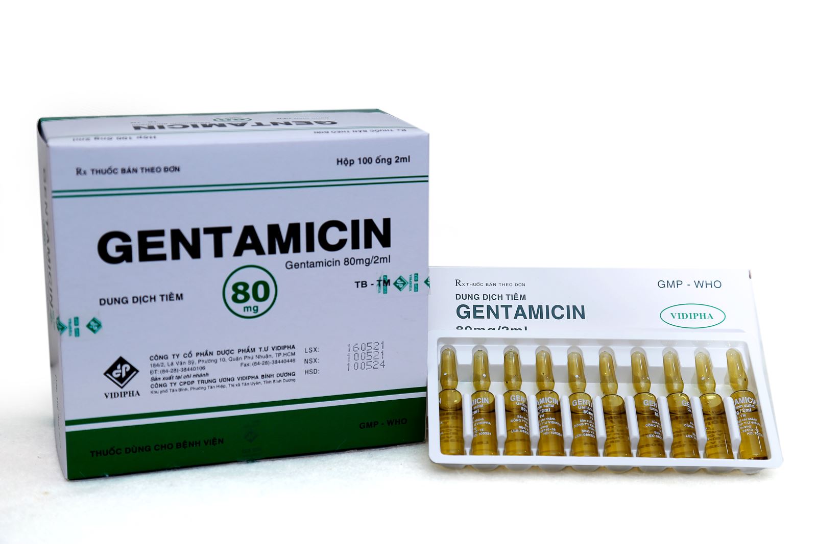 GENTAMICIN 80mg/2ml